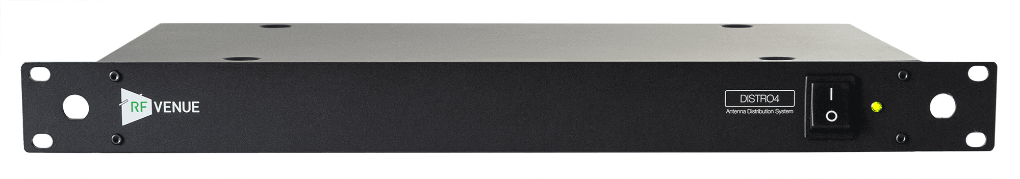 RF Venue DISTRO4 — front panel