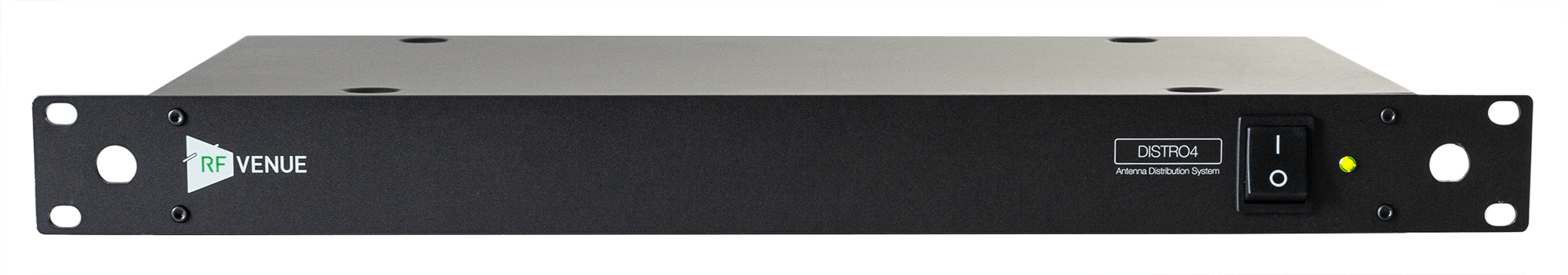 RF Venue DISTRO4 — front panel