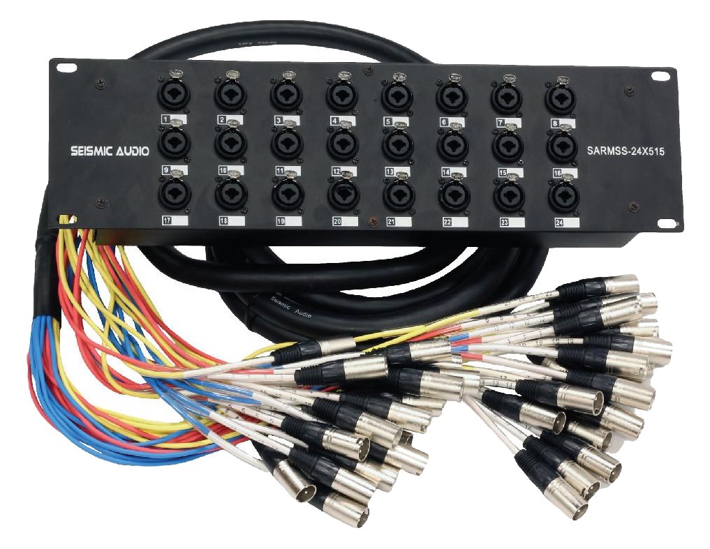 Seismic Audio SA-RMSS-24 Mic Splitter