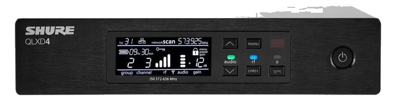 Shure QLXD4 Single Digital Wireless Receiver