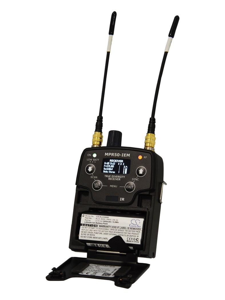 Wisycom MPR50-IEM Bodypack